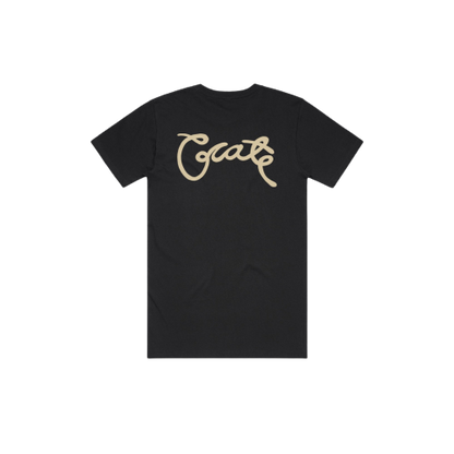 Script T-Shirt - Black